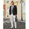 COOFANDY Mens Blazer Casual Sport Coats and Blazers Lightweight One Button Suit Jacket(Black)