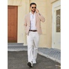 COOFANDY Mens Blazer Casual Sport Coats and Blazers Lightweight One Button Suit Jacket(Khaki)