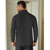 COOFANDY Mens Quarter Zip Up Pullover Lightweight Mock Neck Sweatshirt | Half Zip,Lightweight,Mock Neck,Casual,Soft fabric,Simple and Classic(Drak Grey)