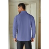 COOFANDY Mens Quarter Zip Up Pullover Lightweight Mock Neck Sweatshirt | Half Zip,Lightweight,Mock Neck,Casual,Soft fabric,Simple and Classic(Grey Blue)