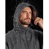 COOFANDY Rain Jacket Men Waterproof With Hood Raincoat Windbreaker Packable | 2 Water-resistant Zip Pockets, Lightweight Windbreaker For Hiking, Cycling, Running, Golf Fishing Rain Shell Gear(Dark Grey)