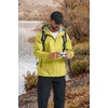 COOFANDY Rain Jacket Men Waterproof With Hood Raincoat Windbreaker Packable | 2 Water-resistant Zip Pockets, Lightweight Windbreaker For Hiking, Cycling, Running, Golf Fishing Rain Shell Gear(Yellow)