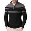 Black & Dark Heather Grey