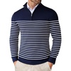 Stripe-white Navy