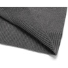 COOFANDY Mens Cardigan Sweater Cable Knitted Full Zip Sweaters with Pockets | Warm Ribbed Cuff Zip Sweater, Two Front Pockets Sweater for Fall & Winter, Casual & Christmas Gift(02 Gray)