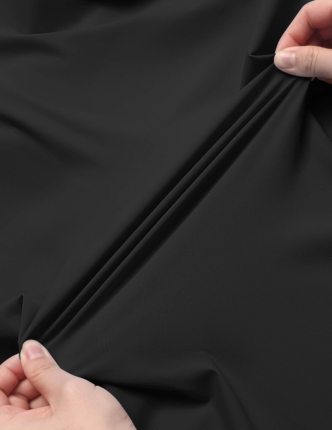 image:imageCOOFANDY Mens Muscle Fit Dress Shirts Casual Button Down Long Sleeve 4Way Stretch Wrinkle Free Slim Fit Lightweight Breathable Move Freely Bussiness Casual Soft and SkinFriendlyBlack