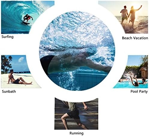 image:imageCOOFANDY Mens Swim Trunk Quick Dry Swimwear Mesh Lining Bathing Suit Two Zippered Pockets Drawstring Swim Shorts for Beach Vacation Party Cruise and Daily Casual WearSky Blue