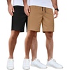 2 Pack  Black  Dark Khaki