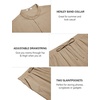 COOFANDY Men’s 2 Piece Cotton Linen Sets Beach Outfits Pants and Shirt Set | Linen Outfits Set with Pockets, Casual Short Sleeve Henley Shirts, Beach Pants with Pockets, Summer Vacation Yoga Outfits(A-khaki)