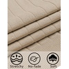 COOFANDY Mens Sweaters Long Sleeve Polos V Neck Casual Pullover Sweater | Knitted Sweater, Soft And Stretch, Regular Fit, Business Work, Fall Fashion 2026(Khaki)