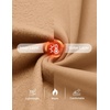 COOFANDY Men’s Zip Up Fleece Lined Sweatshirts Lightweight Sweater Jackets | Long Sleeve Stand Collar Jacket, Raglan Sleeve, Casual Stylish, Soft Comfort, 2026 Fall Fashion Sweatshirt, Winter Warm Coat(Camel)