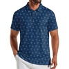 Navy Blue Coconut Tree