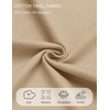 COOFANDY Mens Casual Chinos Pants Relaxed Fit Elastic Waist Khaki Trousers Stretch Dress Slacks with Pockets(A-khaki)