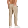 COOFANDY Mens Casual Chinos Pants Relaxed Fit Elastic Waist Khaki Trousers Stretch Dress Slacks with Pockets(A-khaki)