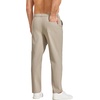 COOFANDY Mens Casual Chinos Pants Relaxed Fit Elastic Waist Khaki Trousers Stretch Dress Slacks with Pockets(A-light Khaki)
