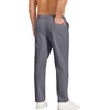 COOFANDY Mens Casual Chinos Pants Relaxed Fit Elastic Waist Khaki Trousers Stretch Dress Slacks with Pockets(Dark Grey)