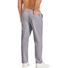 COOFANDY Mens Casual Chinos Pants Relaxed Fit Elastic Waist Khaki Trousers Stretch Dress Slacks with Pockets(Light Grey)
