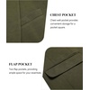 COOFANDY Men Blazer Jacket Lightweight Knit Sport Coats Casual Suit Jackets(Army Green)