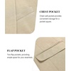 COOFANDY Men Blazer Jacket Lightweight Knit Sport Coats Casual Suit Jackets(Champagne)