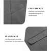COOFANDY Men Blazer Jacket Lightweight Knit Sport Coats Casual Suit Jackets(Dark Gray)