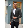 COOFANDY Men Blazer Jacket Lightweight Knit Sport Coats Casual Suit Jackets(Dark Gray)