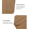 COOFANDY Men Blazer Jacket Lightweight Knit Sport Coats Casual Suit Jackets(Khaki)