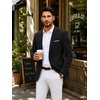 COOFANDY Mens Blazer Casual Sport Coats Lightweight Sports Jacket(Black)