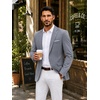 COOFANDY Mens Blazer Casual Sport Coats Lightweight Sports Jacket(Grey)