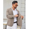COOFANDY Mens Blazer Casual Sport Coats Lightweight Sports Jacket(Khaki)