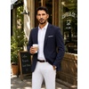 COOFANDY Mens Blazer Casual Sport Coats Lightweight Sports Jacket(Navy Blue)