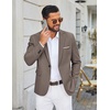 COOFANDY Mens Blazer Casual Sport Coats Lightweight Sports Jacket(Tea Grey)