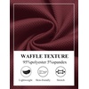 COOFANDY Men’s Casual Blazer Slim Fit Two Button Knit Sport Coat(Burgundy)