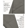 COOFANDY Men’s Casual Blazer Slim Fit Two Button Knit Sport Coat(Dark Grey)