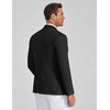 COOFANDY Men’s Casual Knit Blazer Sport Coats Business Suit Jacket(Black)