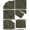 COOFANDY Men’s Sport Coat Casual Slim Fit Blazer Jacket(Army Green)