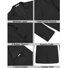 COOFANDY Men’s Sport Coat Casual Slim Fit Blazer Jacket(Black)