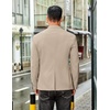 COOFANDY Men’s Sport Coat Casual Slim Fit Blazer Jacket(Khaki)