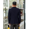 COOFANDY Men’s Sport Coat Casual Slim Fit Blazer Jacket(Navy Blue)