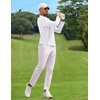 COOFANDY Men’s Long Sleeve Polo Shirt Golf Lightweight Breathable Moisture Wicking Shirt for Business Casual Work Outdoor(1 Pack White)