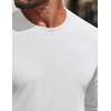 COOFANDY Mens Waffle Long Sleeve Shirt Crewneck T Shirt Casual Pullover Tee(White)