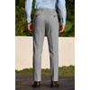 COOFANDY Men Dress Pants Slim Fit Suit Pants Expandable Waist Casual Slacks(Light Grey)