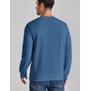 COOFANDY Mens Crewneck Sweatshirt Lightweight Casual Fall Winter Pullovers(Navy)