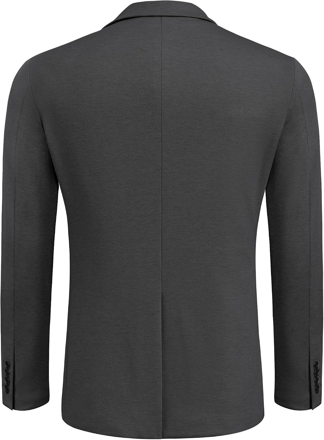 image:imageCOOFANDY Mens Casual Knit Blazer Sport Coats Business Suit JacketDark Grey
