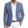 COOFANDY Mens Blazer Casual Sport Coats One Button Lightweight Sport Jacket(Blue)