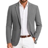 COOFANDY Mens Blazer Casual Sport Coats One Button Lightweight Sport Jacket(Dark Grey)