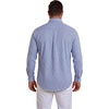 COOFANDY Mens Plaid Dress Shirts Big and Tall (1X-6X) Long Sleeve Cotton Button Down Shirt Bussiness Casual Shirts(White Blue Navy Plaid)
