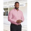 COOFANDY Big and Tall Mens Dress Shirt Wrinkle Free Button Down Shirt(Pink)