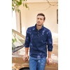 COOFANDY Men’s Casual Pullover Sweater Quarter Button Fleece Sweatshirt Knitted Thermal Sweaters(A-navy Blue)