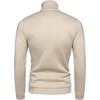 COOFANDY Men’s Casual Pullover Sweater Quarter Button Fleece Sweatshirt Knitted Thermal Sweaters(Apricot)