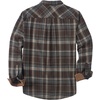 COOFANDY Mens Lightweight Flannel Long Sleeve Casual Work Plaid Shirts(Plaid-brown & Blue & Beige)